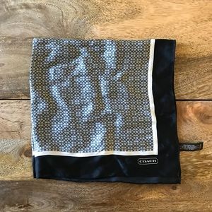Black Coach scarf